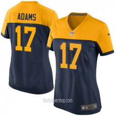 Davante Adams Green Bay Packers Womens Limited Alternate Navy Blue Jersey Bestplayer